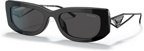 Prada PR 14YS Black/Dark Grey One Size .